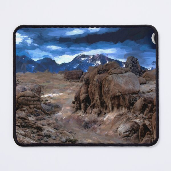 Item preview, Crescent Moon Over the Alabama Hills designed and sold by Wayne King.