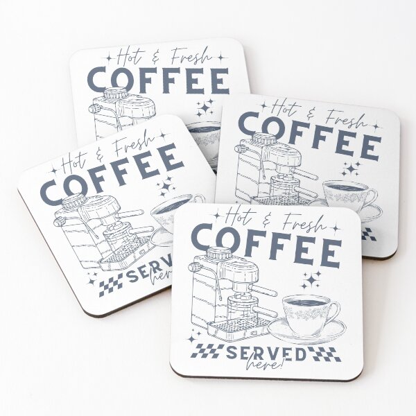 Item preview, Hot and fresh coffee served here! designed and sold by Peerless-Prime.