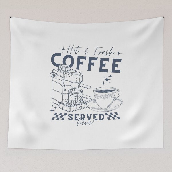 Item preview, Hot and fresh coffee served here! designed and sold by Peerless-Prime.