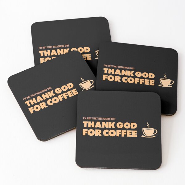 Item preview, Thank God for Coffee - I'm Not That Religious but designed and sold by AGiantShop.