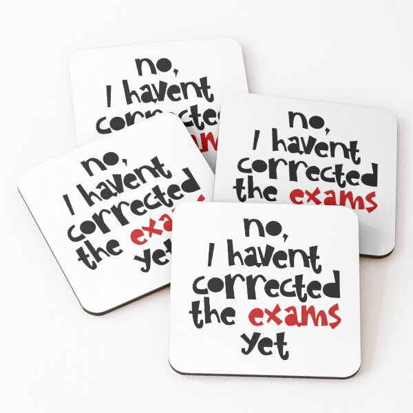 Item preview, No i havent corrected the exams yet - bohemian text designed and sold by EmeraldeaArt.