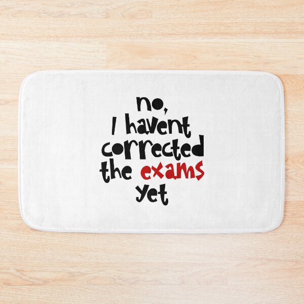 Item preview, No i havent corrected the exams yet - bohemian text designed and sold by EmeraldeaArt.