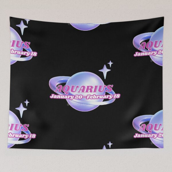 Item preview, Aquarius w/ Saturn Vibes designed and sold by notastranger.
