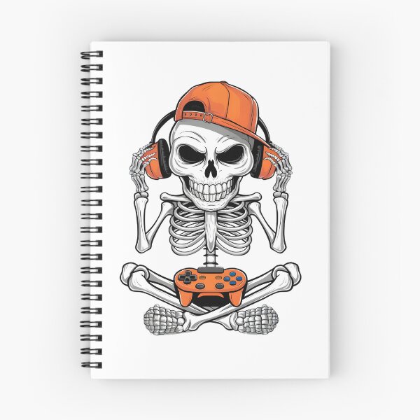 Item preview, Halloween Skeleton Gamer Video Gaming Boys Men Kids Teens  designed and sold by clothesy7.