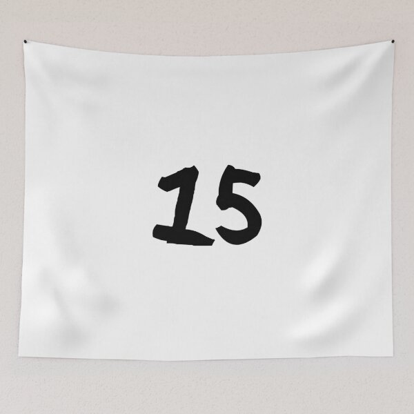 Item preview, 15, fifteen, black, ninja designed and sold by Numbers-Art.