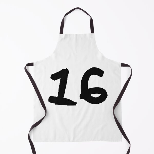 Item preview, 16, sixteen, black, ninja designed and sold by Numbers-Art.