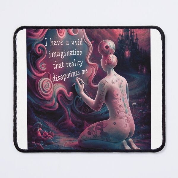 Item preview, Imagination, Disappointing reality designed and sold by RedCircleArt.