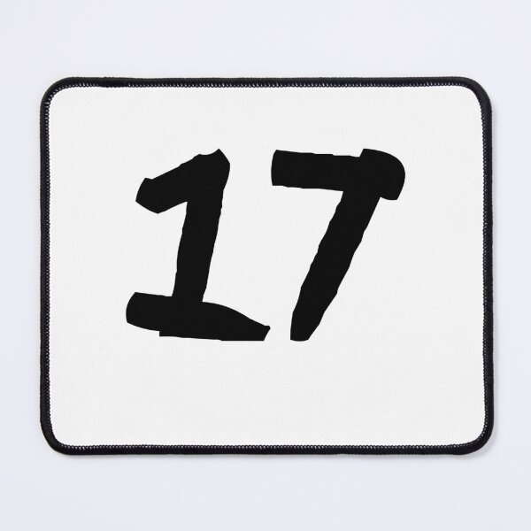 Item preview, 17, seventeen, black, ninja designed and sold by Numbers-Art.