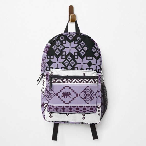 Item preview, Intricate Purple Floral Cross-Stitch Design designed and sold by kasune-shop.