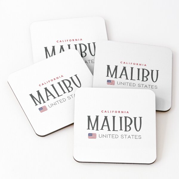 Item preview, Malibú - California - Estados Unidos designed and sold by StudioRedKoala.