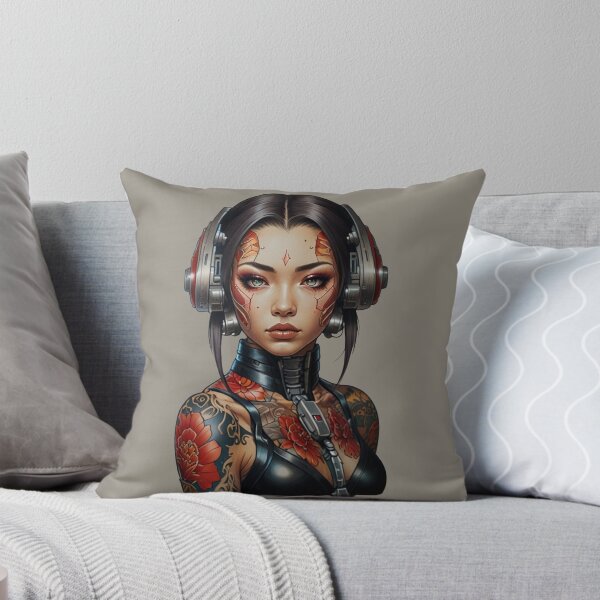 Aperçu de l'œuvre Cyborg Girl créée et vendue par ArtCraftLab.
