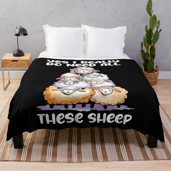 Item preview, Yes I Really Do Need All These Sheep designed and sold by Stick-Artistry.