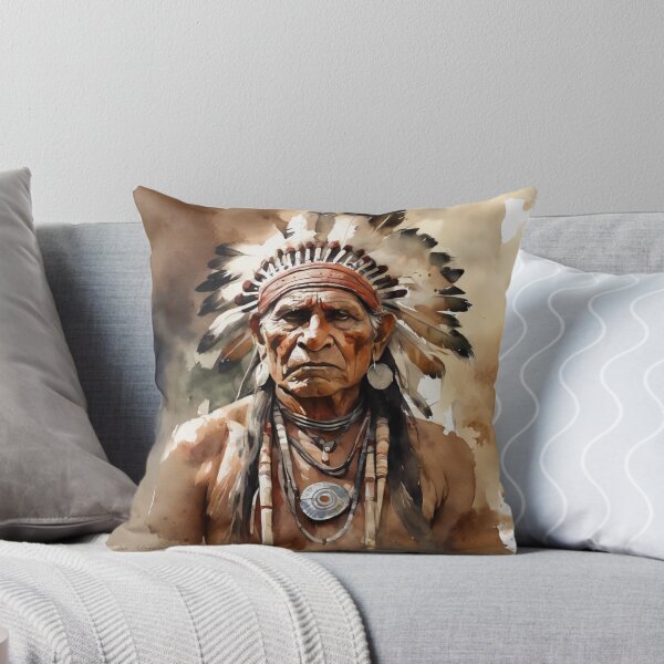 Item preview, Proud Indian,original art, watercolor designed and sold by TrendyGenZArt.
