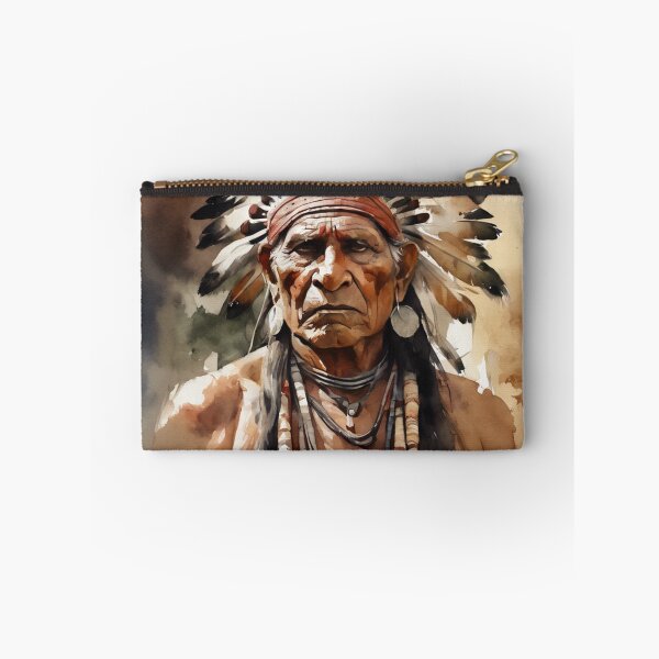 Item preview, Proud Indian,original art, watercolor designed and sold by TrendyGenZArt.