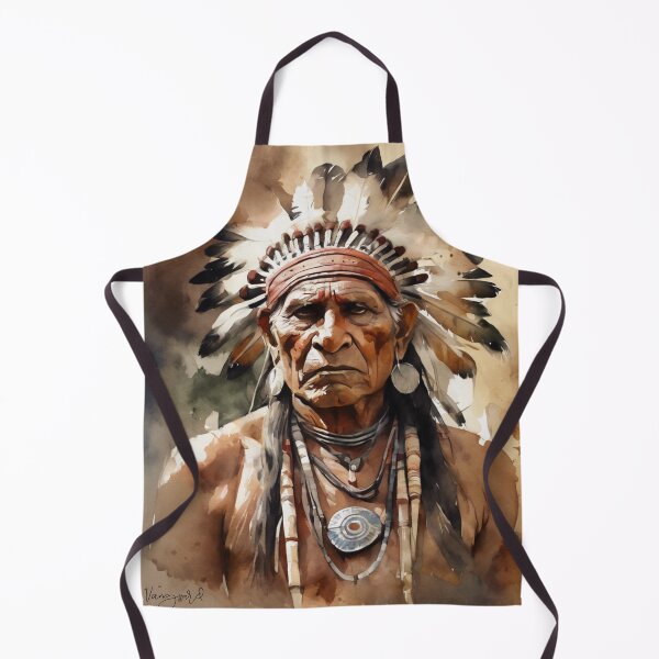 Item preview, Proud Indian,original art, watercolor designed and sold by TrendyGenZArt.