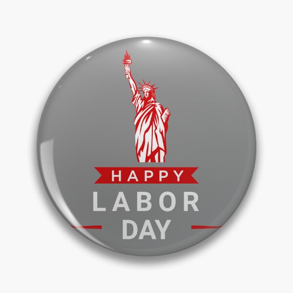 Item preview, Celebrate Labor Day with a Patriotic Twist: 'Happy Labor Day' designed and sold by Chroma Artis.