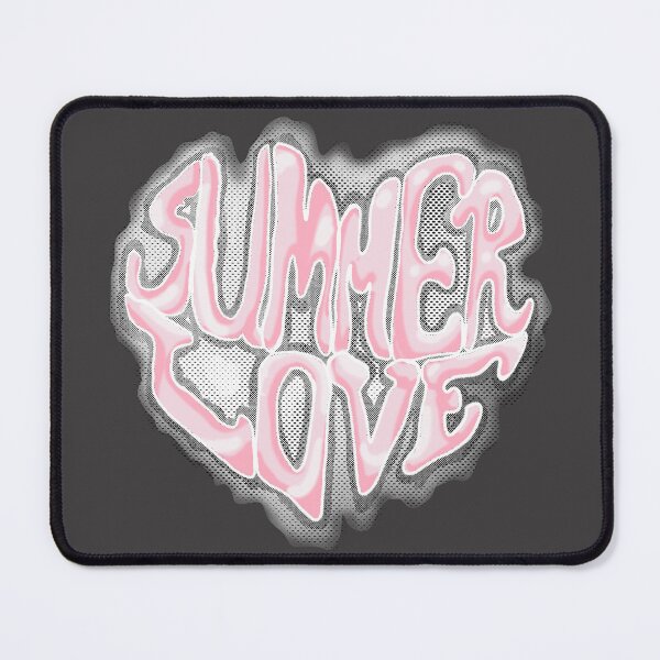 Item preview, "summer love"- graffiti-style graphic with a pink  designed and sold by My-fake-places.