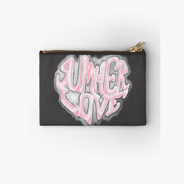 Item preview, "summer love"- graffiti-style graphic with a pink  designed and sold by My-fake-places.