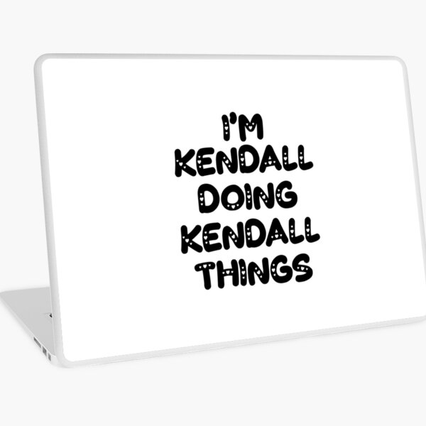 Aperçu de l'œuvre Je suis Kendall, je fais des choses avec Kendall créée et vendue par Oussinc.