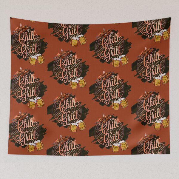 Item preview, Chill with drinks and Grill on the Barbeque in the summertime  designed and sold by sweetees4u.