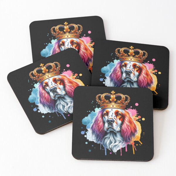Item preview, English Setter with a Crown designed and sold by MyCozyCorner24.