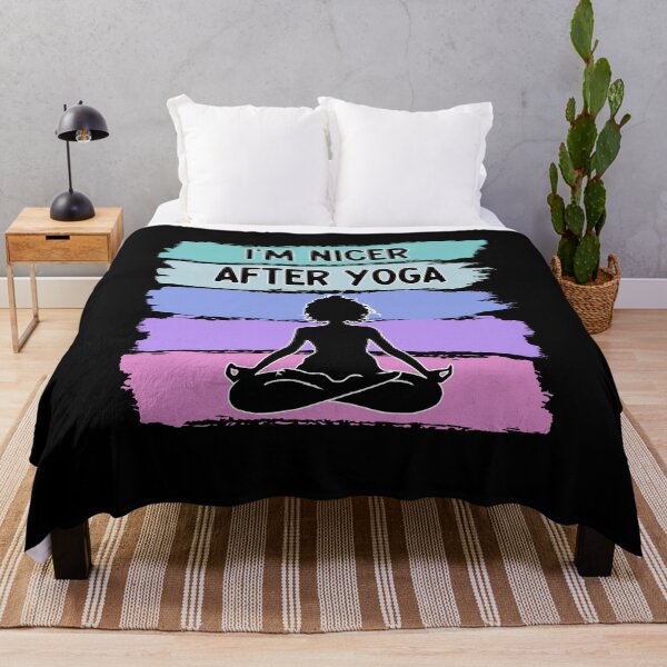 Item preview, I'm Nicer After Yoga Meditation designed and sold by Stick-Artistry.