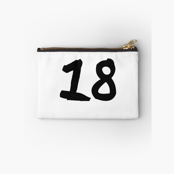 Item preview, 18, eighteen, black, ninja designed and sold by Numbers-Art.