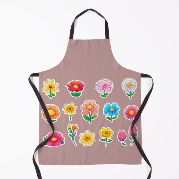 Item preview, tiny different flowers Sticker number one designed and sold by nadia1404.