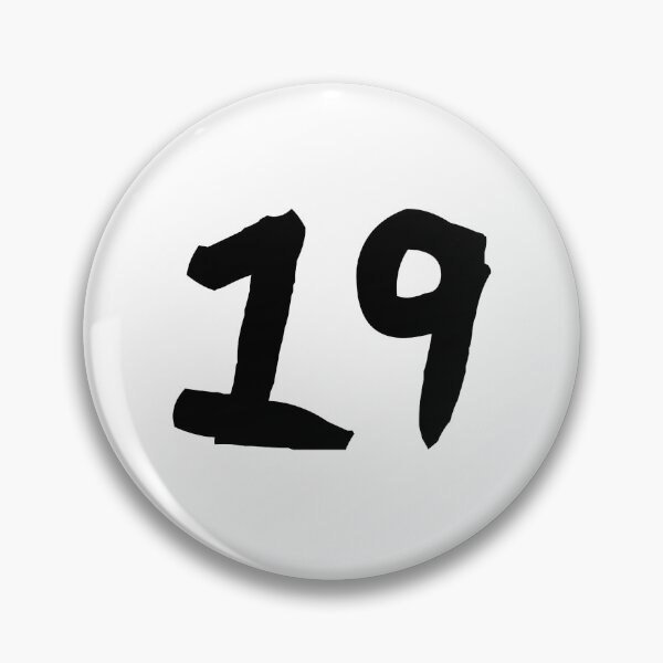Item preview, 19, nineteen, black, ninja designed and sold by Numbers-Art.