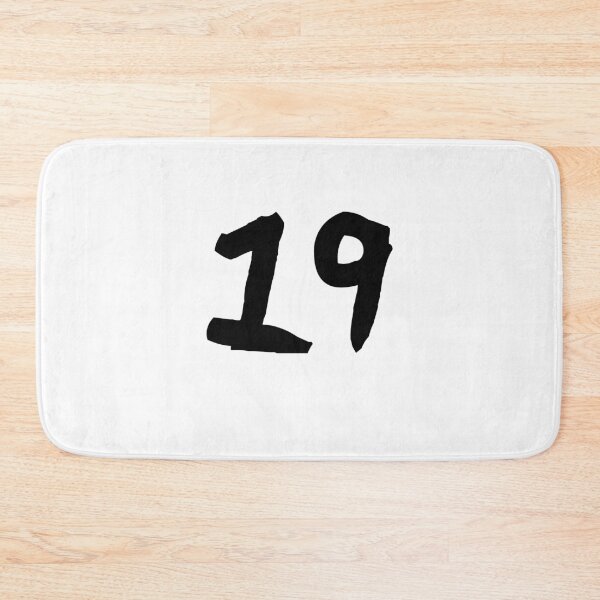 Item preview, 19, nineteen, black, ninja designed and sold by Numbers-Art.