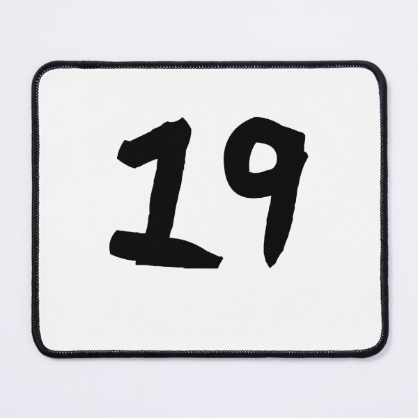 Item preview, 19, nineteen, black, ninja designed and sold by Numbers-Art.