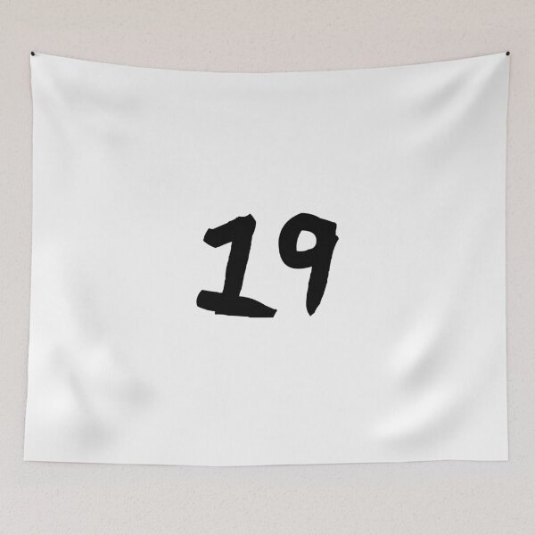Item preview, 19, nineteen, black, ninja designed and sold by Numbers-Art.