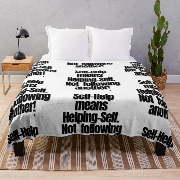 Item preview, Self-help means helping-self. Not following another! designed and sold by Finds.