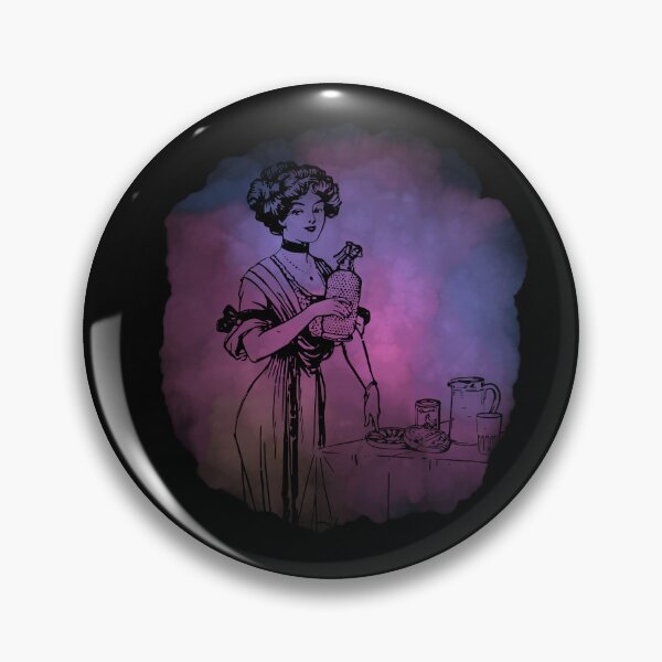 Item preview, Victorian lady in pink and purple  designed and sold by MarigoldandLily.