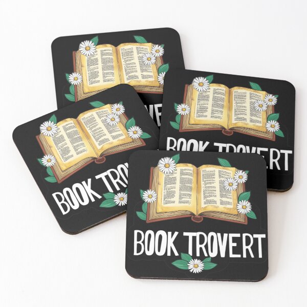 Item preview, Booktrovert Quotes About Books Funny Book Slogans designed and sold by Flying Alligator.