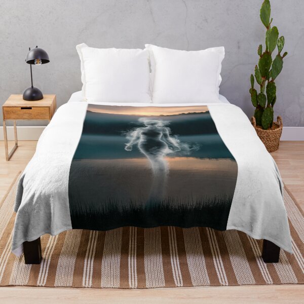 Item preview, Mesmerizing and vibrant Woman made from mist designed and sold by RedCircleArt.