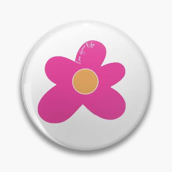 Item preview, Pink and yellow flower designed and sold by Alinarosa.