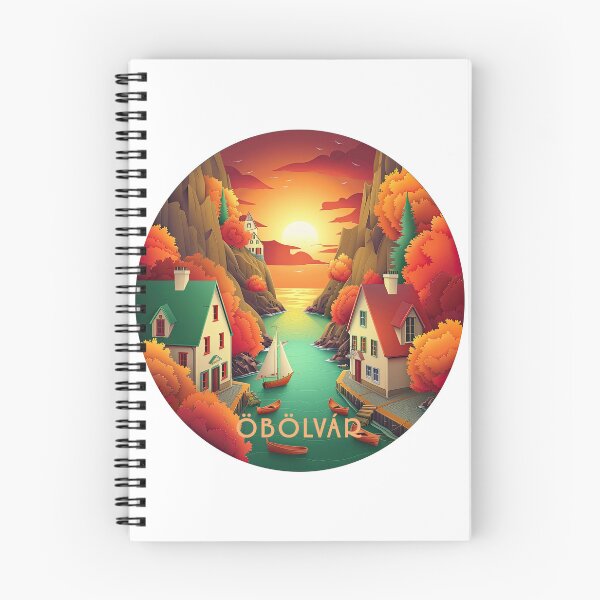 Item preview, Town of Öbölvár designed and sold by ForeverPrintsOK.