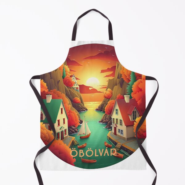 Item preview, Town of Öbölvár designed and sold by ForeverPrintsOK.