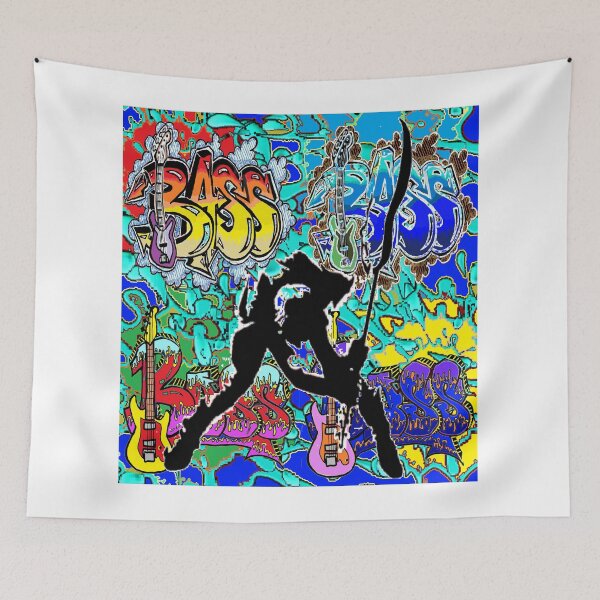 Item preview, bass Rock Bassist Pop Art 24  designed and sold by LowEndGraphics.