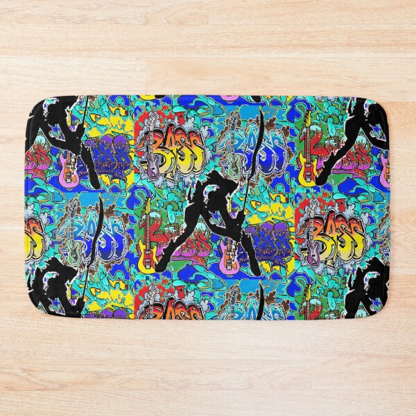 Item preview, bass Rock Bassist Pop Art 24  designed and sold by LowEndGraphics.