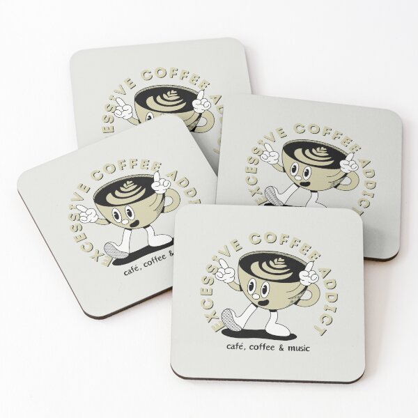 Item preview, Excessive coffee addict designed and sold by Peerless-Prime.