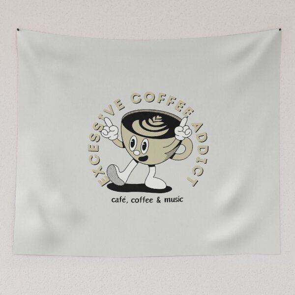 Item preview, Excessive coffee addict designed and sold by Peerless-Prime.