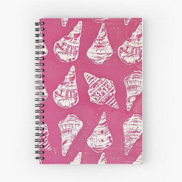 Item preview, Pink Shell Block Print designed and sold by trsander.