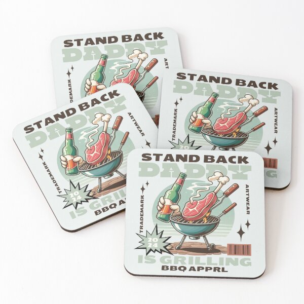 Item preview, Stand back daddy is grilling designed and sold by Peerless-Prime.