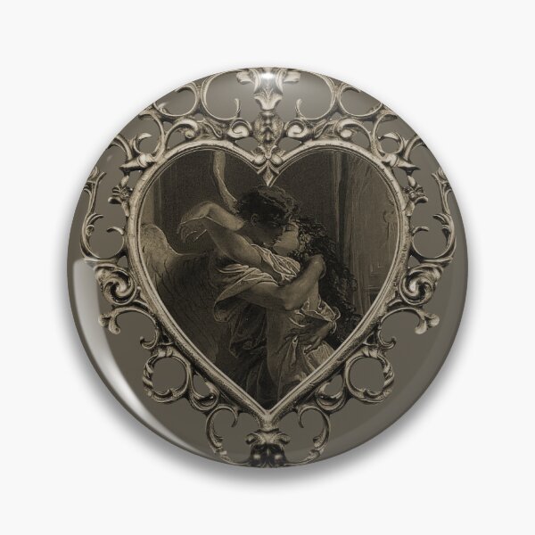 Item preview, Heart-Framed Dark Romance Painting designed and sold by HeyGurlHe.