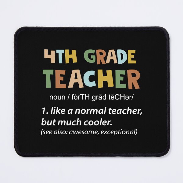 Item preview, Fourth Grade Teacher designed and sold by Gravy-tee07.