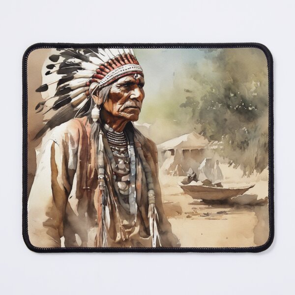 Item preview, Proud Indian,original art, watercolor designed and sold by TrendyGenZArt.