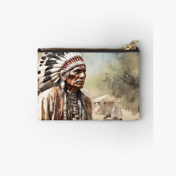 Item preview, Proud Indian,original art, watercolor designed and sold by TrendyGenZArt.