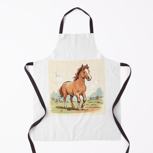 Item preview, old cartoon haflinger horse designed and sold by OxiSkor.